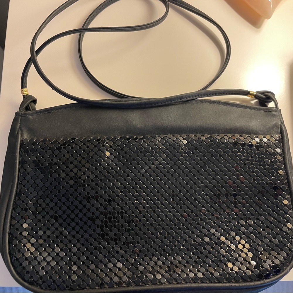 WHITING & DAVIS EVENING BAG